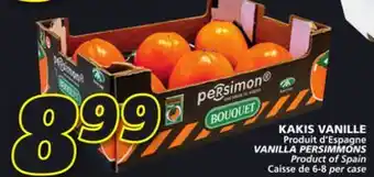 IGA Vanilla persimmons offer