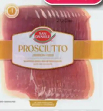 IGA San daniele prosciutto sliced deli meat offer