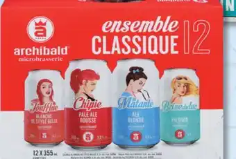 IGA Archibald ensemble classique beer offer