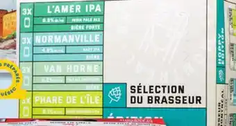 IGA Sélection du brasseur beer offer