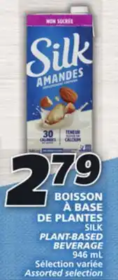 IGA Silk plant-based beverage offer