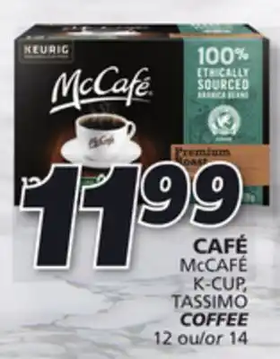 IGA Mccafé k-cup coffee offer