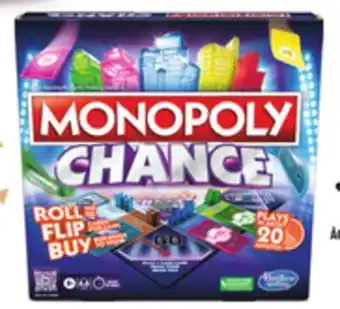 Canadian Tire Monopoly chance e board game offer