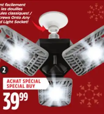 Canadian Tire Triburst multi-directional led light offer