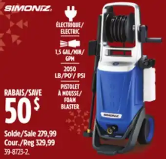 Canadian Tire Simoniz foam blaster offer