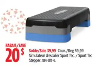 Canadian Tire Sport tec stepper offer