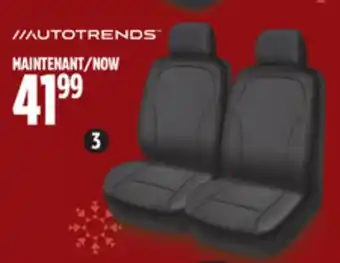 Canadian Tire Autotrends jacquard flex fit seat cover, 2-pk offer