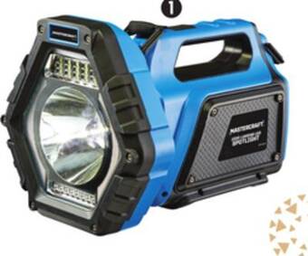 Canadian Tire Mastercraft 1000-lumen heavy-duty cordless spotlight offer
