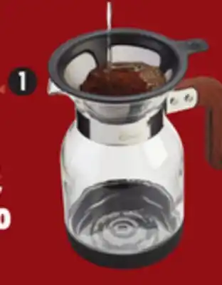 Canadian Tire Master chef 5-cup glass pour-over coffeemaker offer