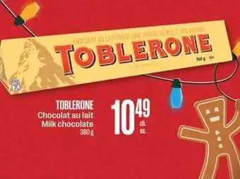 Jean Coutu Toblerone milk chocolate offer