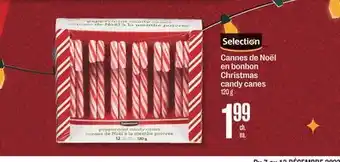 Jean Coutu Selection christmas candy canes offer