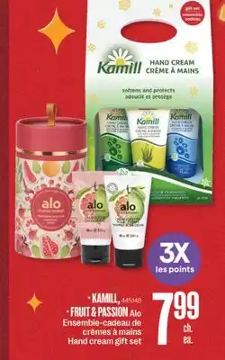 Jean Coutu Kamill fruit & passion also hand cream gift set offer