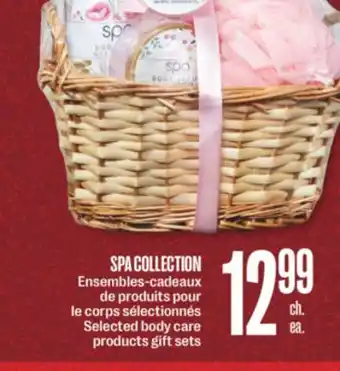 Jean Coutu Spa collection selected body care products gift sets offer