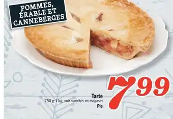 Marché Richelieu Tarte | pie offer