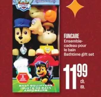 Jean Coutu Funcare bathtime gift set offer