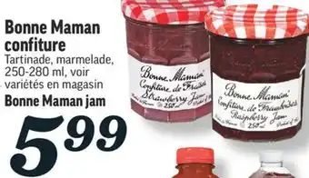 Marché Richelieu Bonne maman confiture | bonne maman jam offer