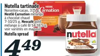 Marché Richelieu Nutella tartinade | nutella spread offer