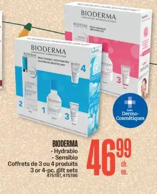 Jean Coutu Bioderma 3 or 4-pc. gift sets offer