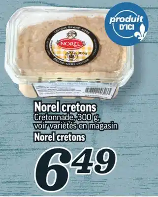 Marché Richelieu Cretons norel | norel cretons offer
