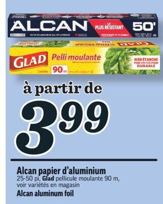 Marché Richelieu Alcan papier d'aluminium | alcan aluminum foil offer