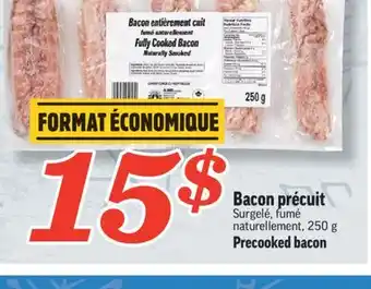 Marché Richelieu Bacon précuit | precooked bacon offer