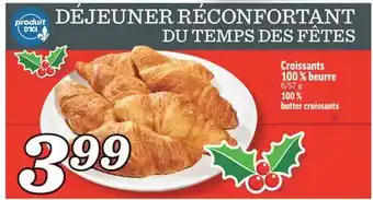 Marché Richelieu Croissants 100 % beurre | 100 % butter croissants offer