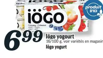 Marché Richelieu Iögo yogourt | iögo yogurt offer