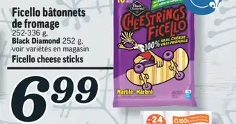 Marché Richelieu Ficello bâtonnets de fromage | ficello cheese sticks offer