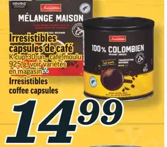 Marché Richelieu Irresistibles capsules de café | irresistibles coffee capsules offer