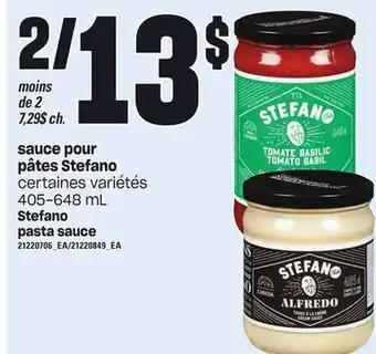 Provigo Sauce pour pâtes stefano, 405-648 ml offer