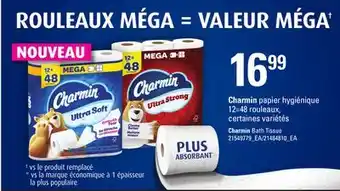Provigo Charmin papier hygiénique, 12=48 rouleaux offer