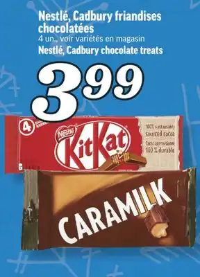 Marché Richelieu Nestlé, cadbury friandises chocolatées | nestlé, cadbury chocolate treats offer