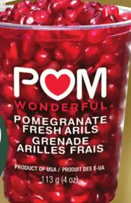 Marches Tradition Pom wonderful fresh pomegranate arils offer