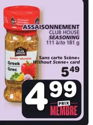 Marches Tradition Club house seasoning offer