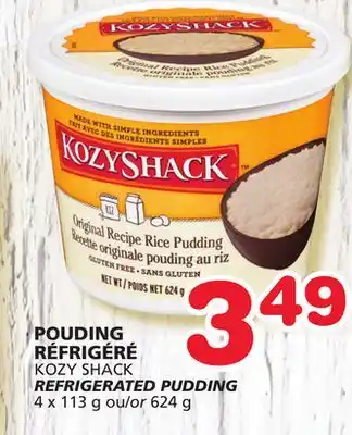 Marches Tradition Kozy shack refrigerated pudding offer