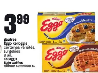 Provigo Gaufres eggo kellogg's, 8 un offer