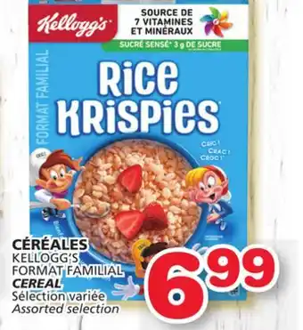 Marches Tradition Kellogg's format familial cereal offer