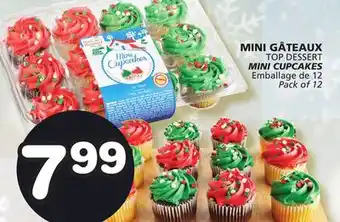 Marches Tradition Top dessert mini cupcakes offer