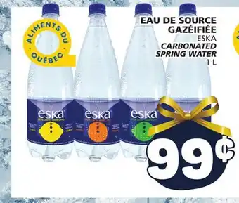 Marché Bonichoix Eska carbonated spring water offer