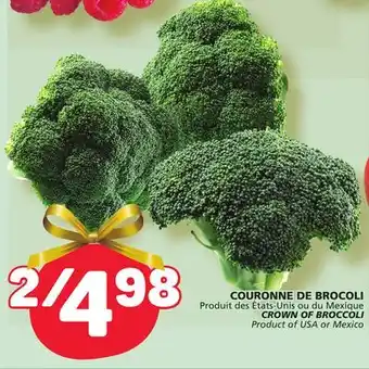Marché Bonichoix Crown of broccoli offer