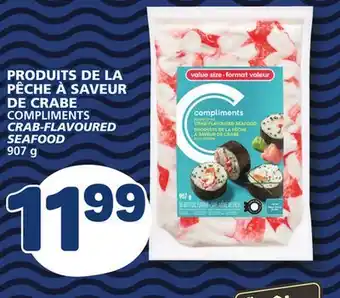 Marché Bonichoix Compliments crab-flavoured seafood offer