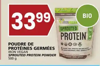 Rachelle-Bery Grocery Iron vegan sprouted protein powder offer