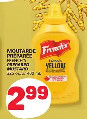Marché Bonichoix French's prepared mustard offer