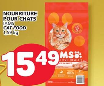 Marché Bonichoix Iams cat food offer