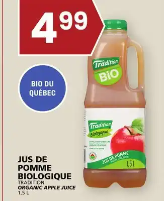 Rachelle-Bery Grocery Tradition organic apple juice offer