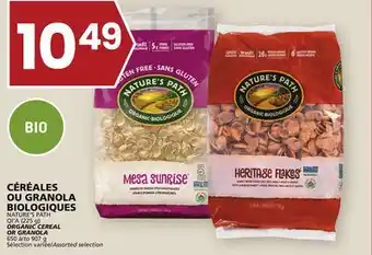 Rachelle-Bery Grocery Nature's path qi'a (225 g) organic cereal or granola offer