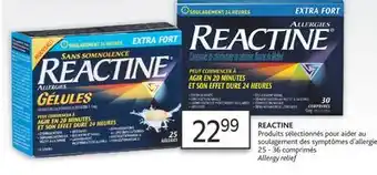 Brunet Reactine produits sélectionnés pour aider au soulagement des symptômes d'allergie offer