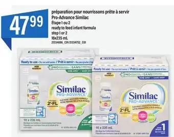 Maxi Préparation pour nourrissons prête à servir pro-advance similac offer