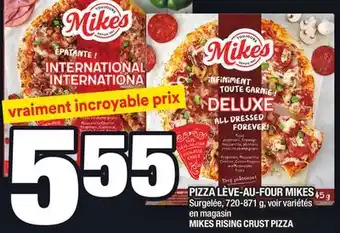Super C Pizza lève-au-four mikes | mikes rising crust pizza offer