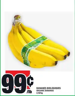 Super C Bananes biologiques | organic bananas offer